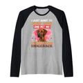 Rhodesian Ridgeback Besitzer JUST WANT TO DRINK WINE Raglan