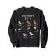 Leicht abgelenkt von Tit Birds Wun Lustiger Vogel Nerdy Humor Sweatshirt