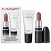 M.A.C Winters Kiss Mini Lip Duo - Neutral - Mini Retro Matte Lipstick Bronx and Mini Lipglass Clear