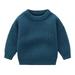 Baby Sweater Toddler Kids Children S Solid Knit Winter Clothes For Girls S Clothes Top Sweatshitr C 0 Months-6 Months