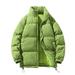 Cathalem Adult Shirt Toddler Coats Winter Clothes for plus Size Men Warm Corduroy Coat Cotton Padded Jacket Jacket with Hoodie (Green M)