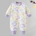 Baby Deals!One Piece Romper Pajamas for Baby Girls Newborn Sleep and Play Pajamas Cute Flower Print One-Piece Romper Christmas Jumpsuit Bottno Down Pjs Fall Winter Baby One Piece Romper 3-24 Months