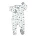 Baby Pajamas Footed Non-Slip Girls Zip Boys Front Sleeper Cartoon Romper Girls Romper&Jumpsuit Kids Sleepwear White 3 Months-6 Months