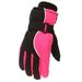 HBFAGFB Youth Winter Gloves Unisex Windproof Warm Mittens Suitable for Outdoor Activities Hot Pink