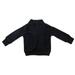 Cathalem Big Kid Shirt Toddler Coats Girl Ruffle Top Girls Knitted Sweater Long Sleeve Cardigan Open Front Coats Fall Winter Solid Jacket (Black 1-2 Years)