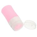 Travel Bottles for Toiletries Lotions Hairatage Silicone Dispenser Sub Packing Cylindrical Bottling Soft