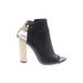 Vince. Heels: Black Solid Shoes - Women's Size 6 1/2 - Open Toe