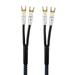 One Pair SP14 HIFI Silver Plated Speaker Cable Hi-end OCC Loudspeaker Wire For Hi-fi Systems Y Plug Banana Plug spade to spade 7 m