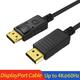 3D Video Displayport Cable 3m 5m DP To DP Cable 4K 60Hz 1m 2m Audio Cable Display Port 1.2 for TV Box Laptop PC Projector Cord 1.8m
