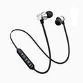 Herrnalise 2024 Update Bluetooth Wireless Headphones In-Ear Sweatproof Earphones with Mic for Sports Magnetic Neckband HiFi Stereo Deep Bass Noise Cancellation Headsets 5 Hours Playtime Silver