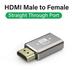 New 8K HDMI 2.1 Cable Adapter 90 Degree Male to Female Cable Converter for HDTV PS4 PS5 Laptop 4K HDMI Extender Female to Female 3