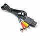 1.8M for Nintendo 64 Audio TV Video Cord AV Cable to RCA for Super Nintend GameCube N64 SNES Game Cube Accessory black