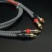 Pair CANARE Proferssional RCA Audio Cable 0.3m-5m For HiFi Amplifier Preamp Headphone AMP DAC Style 2 0.75m 2.46ft