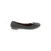 Lucky Brand Flats: Gray Solid Shoes - Women's Size 9 - Round Toe