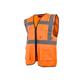 Scan SFV09-O Hi-Vis Utility Waistcoat Orange - L (44In)