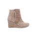 TOMS Wedges: Tan Shoes - Women's Size 9