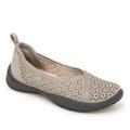 Women's Emma Slip On Flat by JBU in Taupe (Size 8 1/2 M)