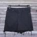 American Eagle Outfitters Shorts | American Eagle Women's Denim Jean Shorts Black Cutoff Curvy Hi-Rise Shorts 10 | Color: Black | Size: 10