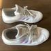 Adidas Shoes | Adidas Grand Court Shoes White Iridescent Pink Size 3 Youth | Color: Pink/White | Size: 3 Youth