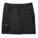 Athleta Skirts | Athleta Black Quilted Snow Stomper Skirt | Color: Black | Size: 10