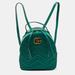 Gucci Bags | Gucci Green Matelasse Leather Gg Marmont Backpack | Color: Green | Size: Os