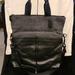 Coach Bags | Coach Charles Foldover Tote In Wool | Color: Black/Gray | Size: Os