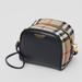 Burberry Bags | Burberry Unisex Check Nova Logo Monogram Micro Leather Cube Crossbody Bag New | Color: Black/Gold | Size: Os