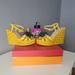 Kate Spade Shoes | Kate Spade Dominica Wedges, Vguc, Size 8 | Color: Green/Yellow | Size: 8