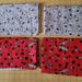 Disney Office | Lot Of Disney 101 Dalmatians Fabric - Two Different Prints - Total 4-1/4 Yards | Color: Gray/Red | Size: 4-1/4 Yards