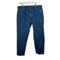 Carhartt Jeans | Carhartt Relaxed Fit Tapered Leg Jeans Medium Wash Rigid 100% Cotton Mens 42x32 | Color: Blue | Size: 42
