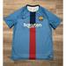 Nike Shirts | Nike Fcb Barcelona Football Soccer Shirt Jersey Size Xl Dri-Fit Rakuten Euc | Color: Blue | Size: Xl