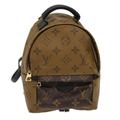 Louis Vuitton Bags | Louis Vuitton Monogram Reverse Palm Springs Mini Backpack M42411 Lv Auth 29556a | Color: Tan | Size: Os