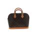 Louis Vuitton Satchel: Brown Color Block Bags