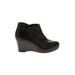 Clarks Ankle Boots: Black Shoes - Women's Size 9 1/2