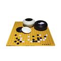 Chess board chess Go Chess Game Set, with Two Go Basket and imitation leather Go Board Chess Go Game Board, Gifts for Mens and Teens (Color : A) (Color : B) (Color : B)