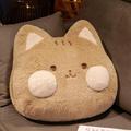 EacTEL Kawaii animal plush pillow nap mat fox cat rabbit husky decoration kids gift birthday 35cm 2