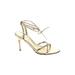Banana Republic Heels: Gold Shoes - Women's Size 7 - Open Toe