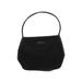 Express Satchel: Black Solid Bags