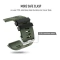 Bracelet de rechange en silicone souple pour Garmin Vivoactive HR compatible uniquement avec Garmin