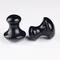 Obsidian champignon soins du visage Gua Sha outil pierre naturelle yeux et menton cristal masseur