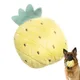 Mini jouet grinçant en peluche de dessin animé pour chien forme de fruit drôle jouets interactifs