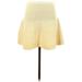 Zara Casual Mini Skirt Mini: Yellow Solid Bottoms - Women's Size Small