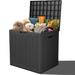 ASTER-FORM CORP 30 Gallons Resin Deck Box Resin in Black | 20.9 H x 22.1 W x 17.1 D in | Wayfair L0CFQFKTLY