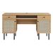 Modway 55.5" W Rectangle Computer Desk w/ & Cabinet Wood in Brown | 30 H x 55.5 W x 18.5 D in | Wayfair 665924549556