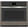 GE Appliances GE 30" Smart Built-In Self-Clean Convection Single Wall Oven w/ No Preheat Air Fry, in Gray | 28.63 H x 29.75 W x 26.75 D in | Wayfair