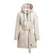 Khujo Jacke "LAUREN4" Damen soft beige, Gr. M, Polyester, Elegante Damenjacke aus Soft Doubleface