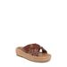 Pria Espadrille Platform Wedge Slide Sandal