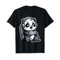 Panda Controller Video Games Headphones Gamer Video Gaming T-Shirt