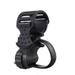 Torch Clamp Bicycle Sporting Goods Bike Mount Black Clamp Durable Handlebar