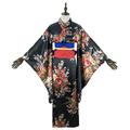 Inspiré par La Fille des Enfers Enma Ai Manga Costumes de Cosplay Japonais Costumes de Cosplay Nœud papillon Manteau kimono Ceinture / Ruban Pour Femme